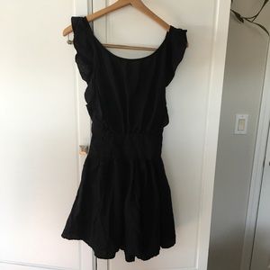 Free people black romper